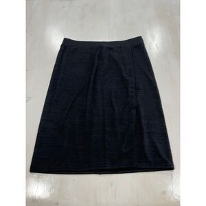 GAP Black A-Line Skirt Classic Knee Length Office‎ Wear Versatile